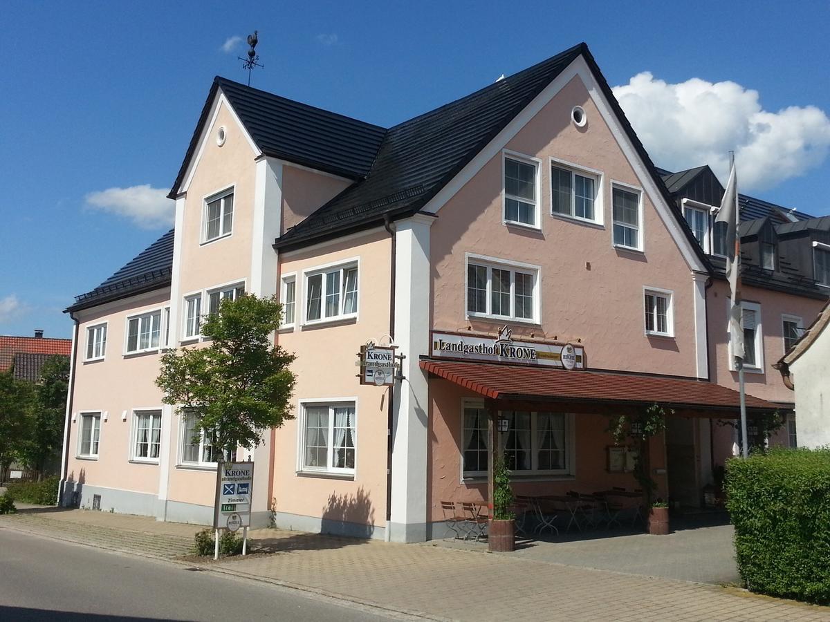 Landgasthof Krone Offingen Dış mekan fotoğraf